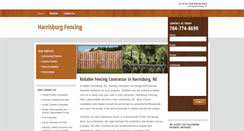 Desktop Screenshot of harrisburgfencingcontractors.com